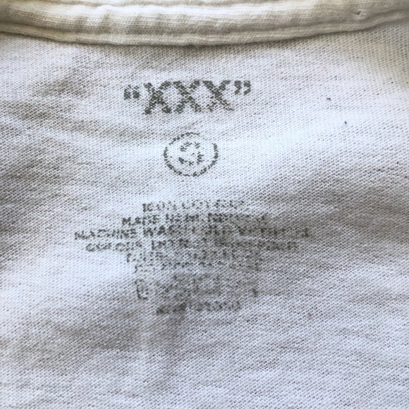 XXXTantacion Portrait T-Shirt in White Size S - Picture 6 of 10